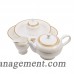 Shinepukur Ceramics USA, Inc. Daniela Bone China Traditional Serving 5 Piece Dinnerware Set SHPK1053